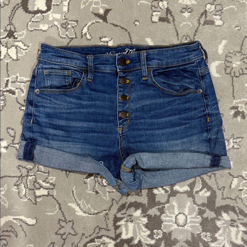 Universal Thread Dark Blue Jean Shorts
